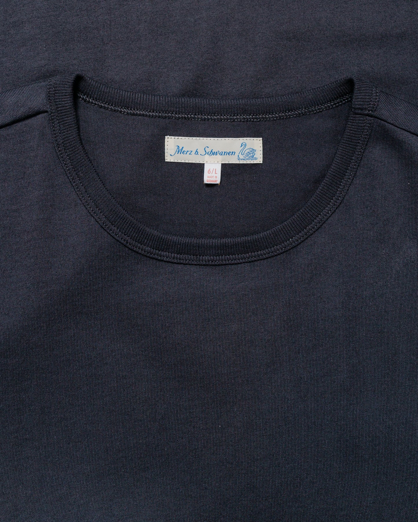 Merz B. Schwanen 2M15 Vintage Machine Refined T-Shirt Charcoal