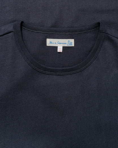 Merz B. Schwanen 2M15 Vintage Machine Refined T-Shirt Charcoal