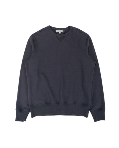 Merz B. Schwanen 3M46 Vintage Machine Fleece Sweatshirt Charcoal