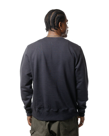 Merz B. Schwanen 3M46 Vintage Machine Fleece Sweatshirt Charcoal