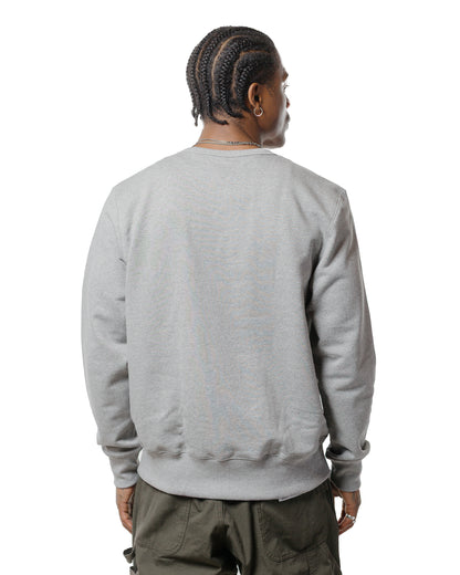 Merz B. Schwanen 3M46 Vintage Machine Fleece Sweatshirt Grey Melange