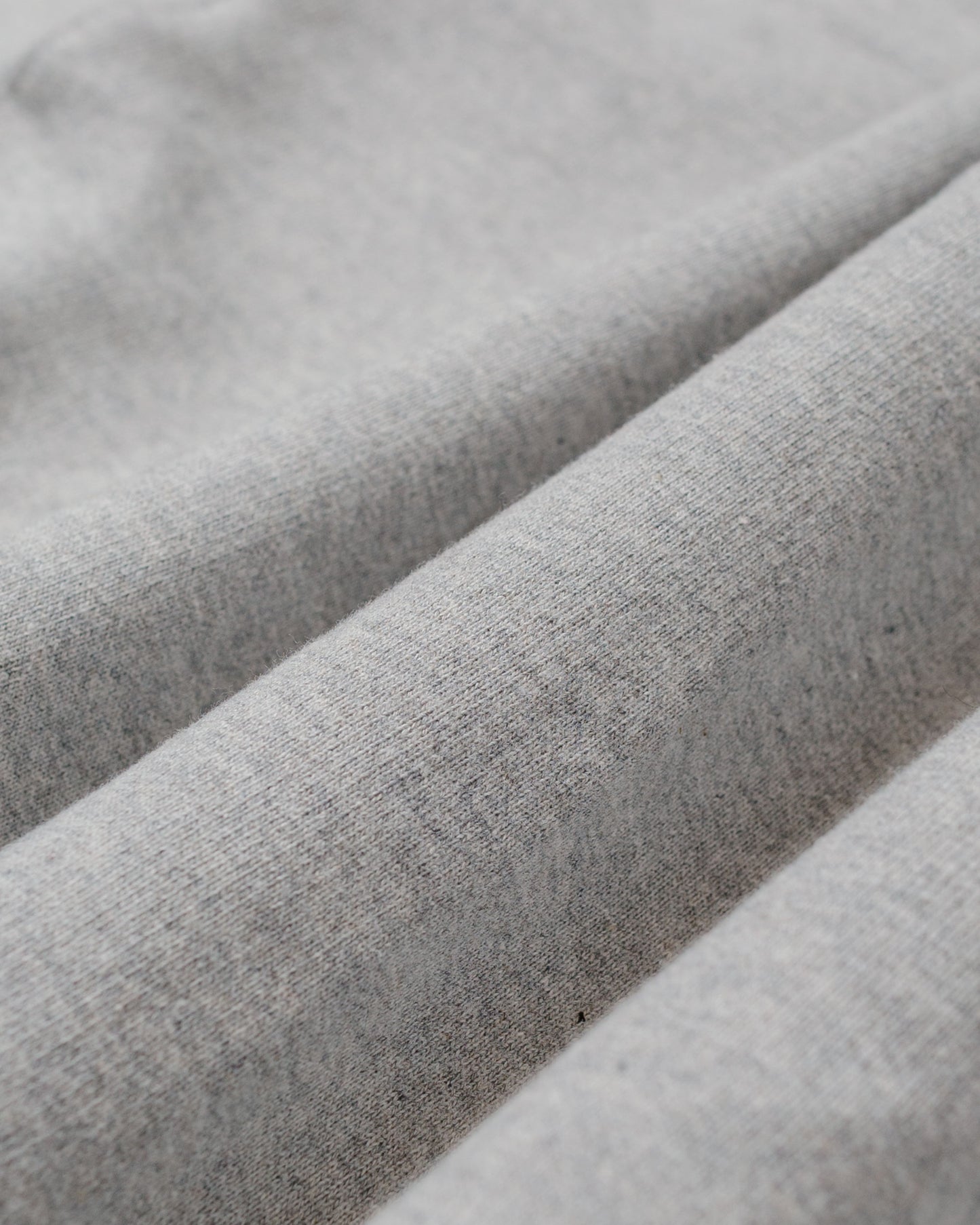 Merz B. Schwanen 3M46 Vintage Machine Fleece Sweatshirt Grey Melange