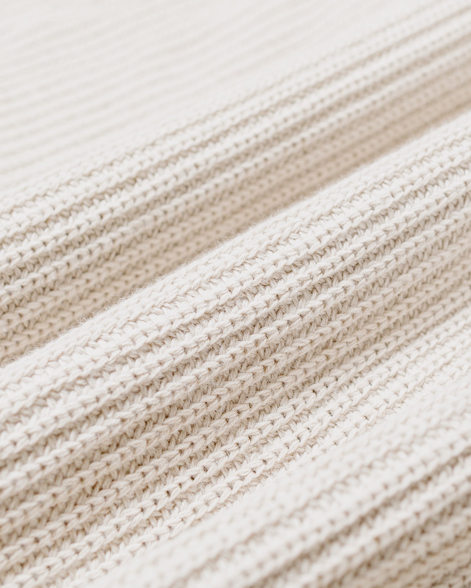 Merz B. Schwanen KNITSHIRT05 Ribbed Knitshirt Sand