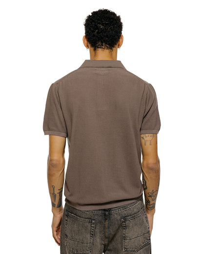 lost & found Merz B. Schwanen Merz B. Schwanen KPLP02 Knitted Polo Grain