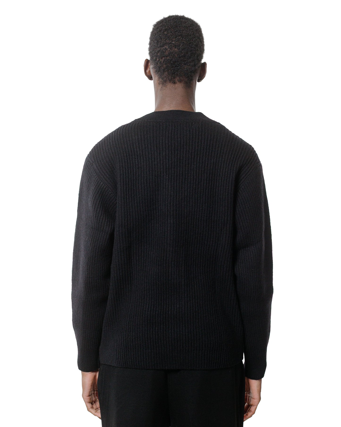 Merz B. Schwanen LOCG02 Cardigan Deep Black
