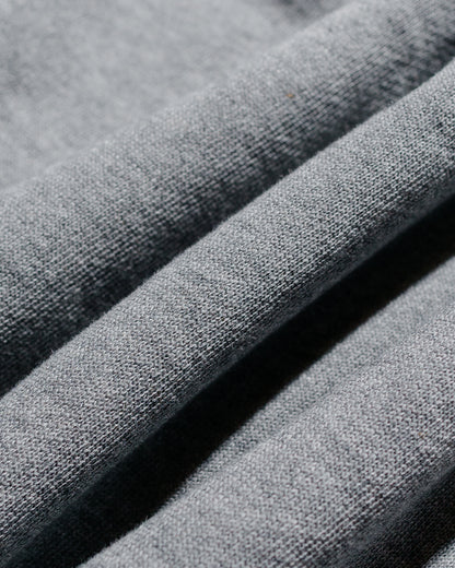 Merz B. Schwanen ZIPC01 Zip Collar Sweatshirt Grey Melange