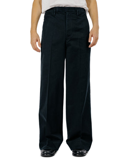 MotivMfg Loft Trousers Super Cotton Sateen/Black