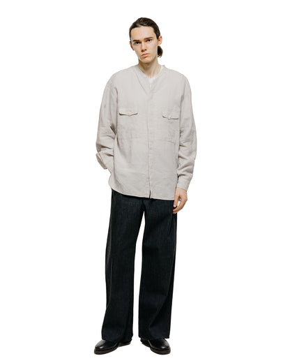 lost & found MotivMfg MotivMfg Mikhail Shirt Superfine Linen Broadcloth/Lt. Chambray