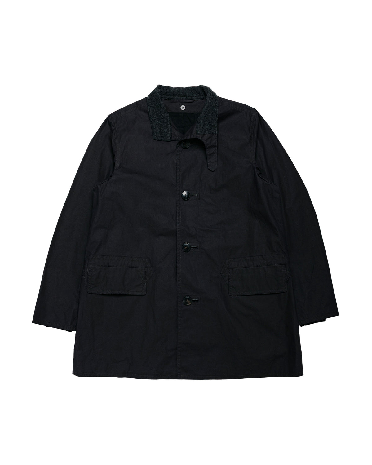 MotivMfg Mod. Tropal Coat Halley Stevensons P200 "Military Finish Waxed Cotton" Aubergine