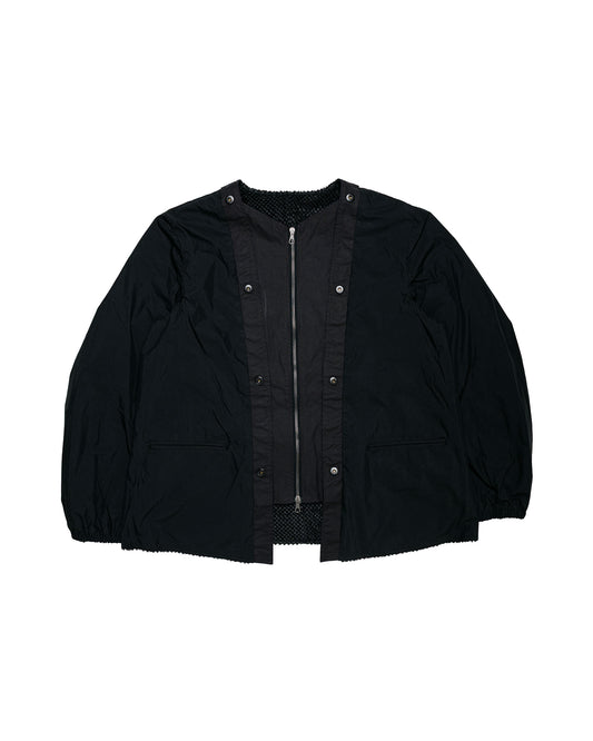 MotivMfg Mod. Tropal Liner High Density Waxed Cotton Nylon Poplin/Octa Thermal Fabric Black