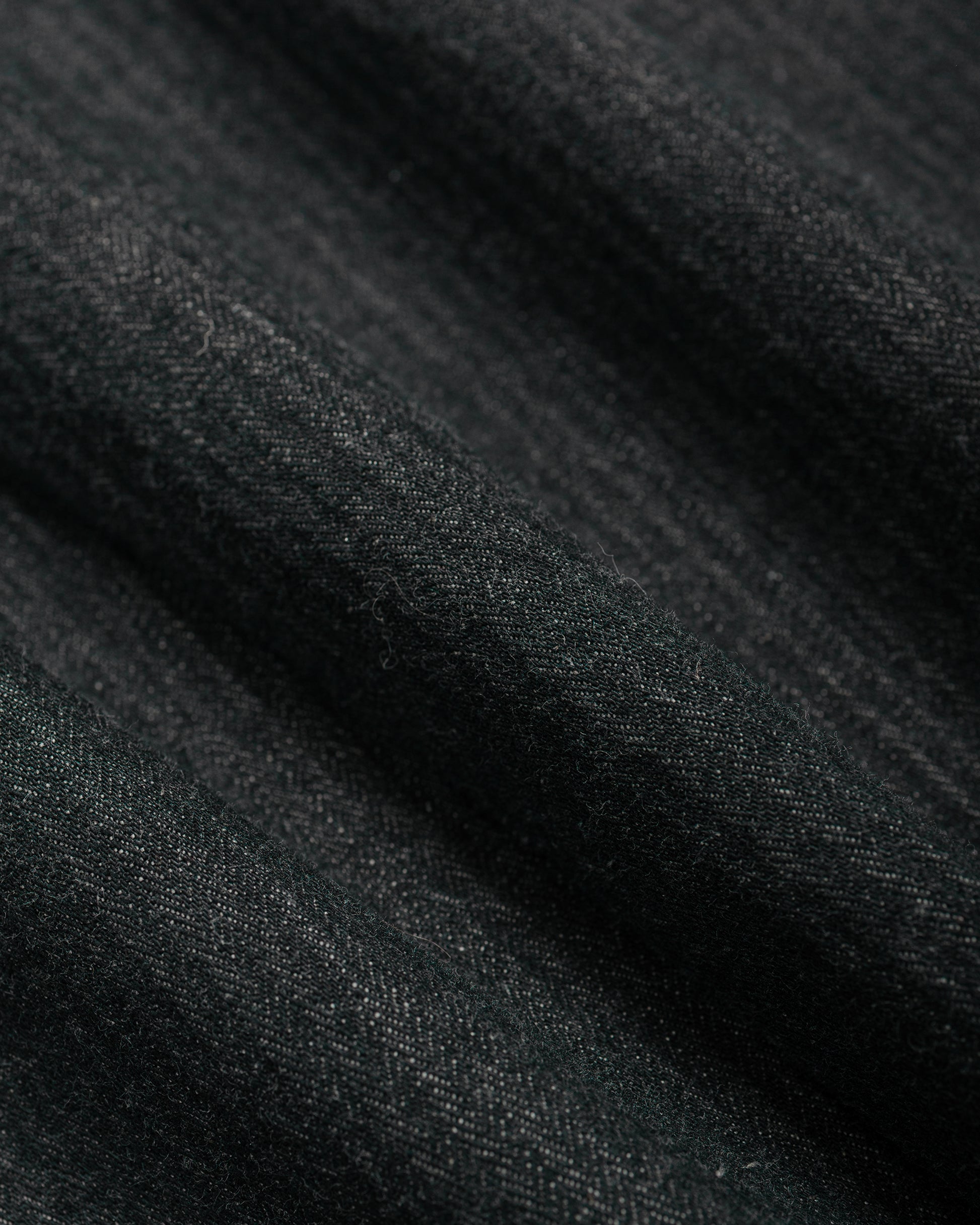 lost & found MotivMfg MotivMfg Doric Denim Trousers Original Herringbone Denim/Black