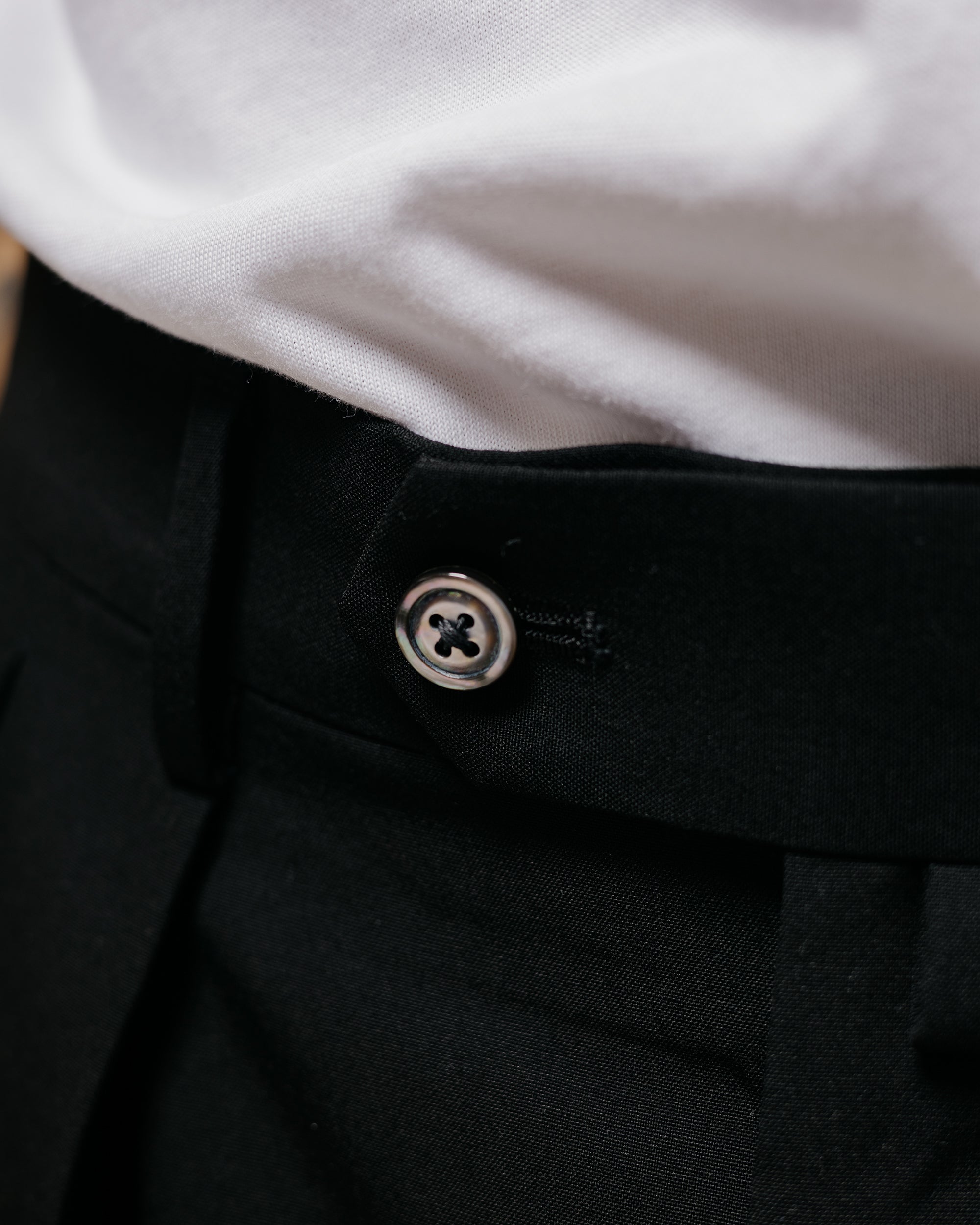 NEAT Wool Poplin Flare Black