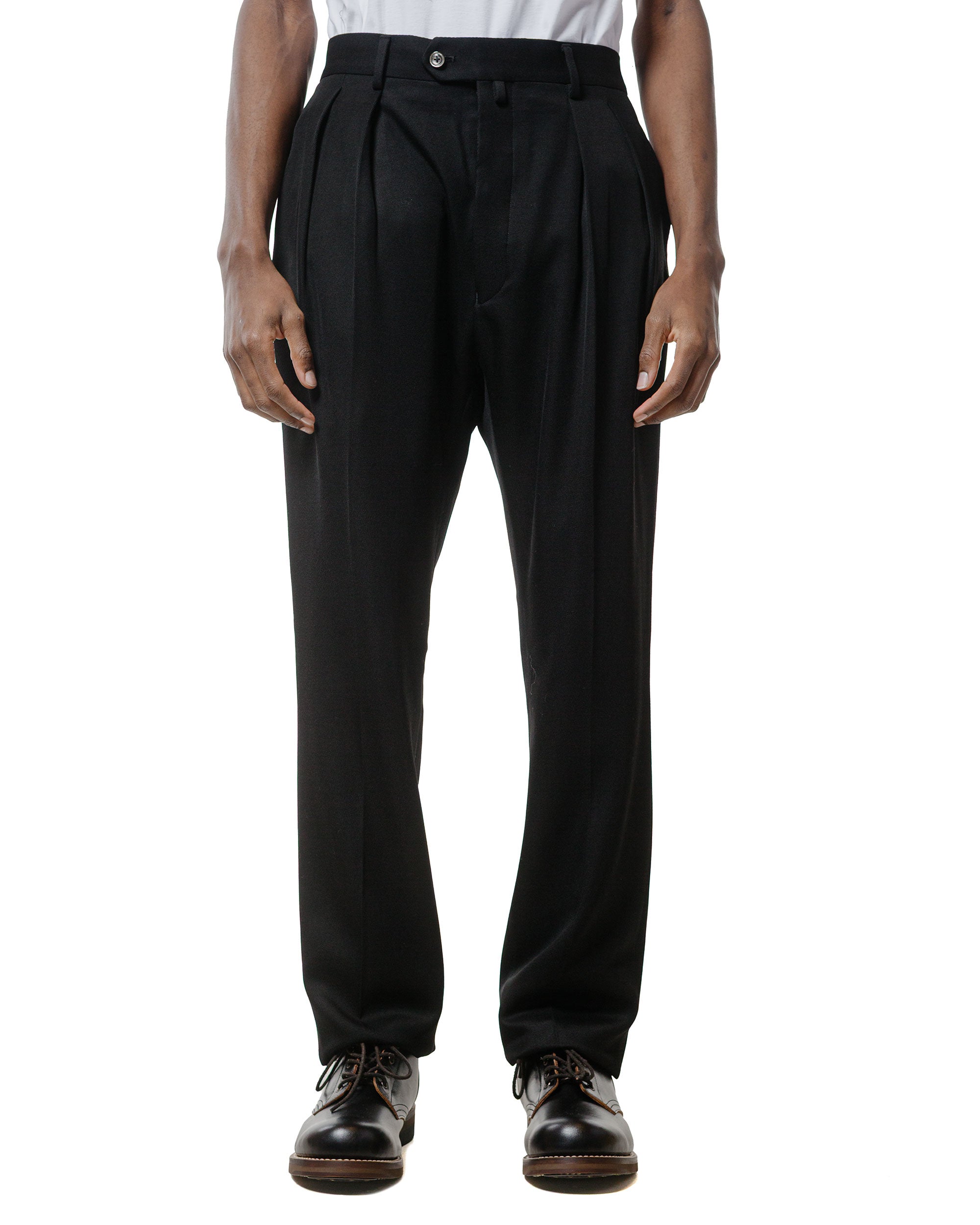 パンツ NEAT 2025AW Wool Tricotine Standard 44 Wool Tricotine Standard(44(MEN) Black/ブラック): NEAT