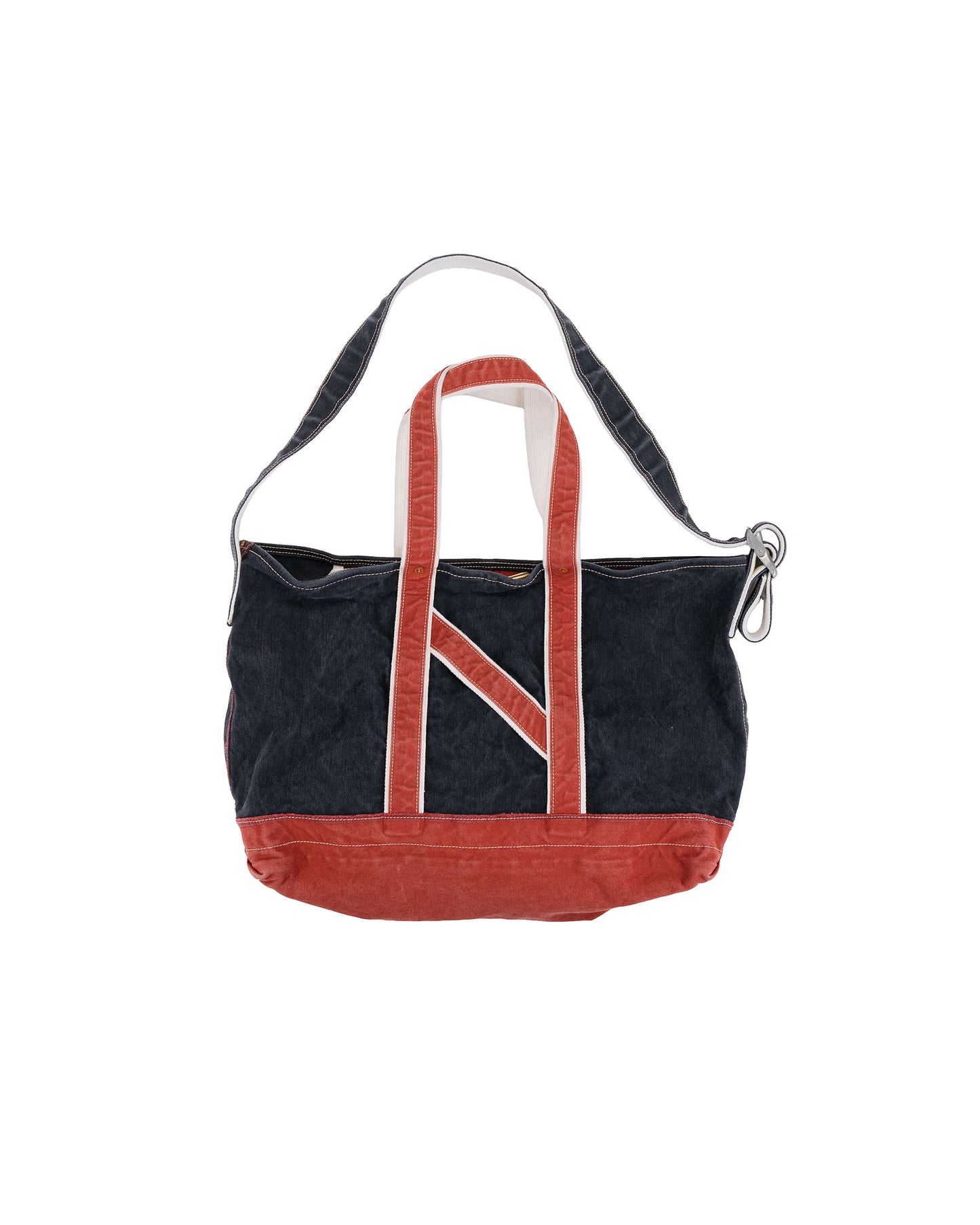NICENESS L.Lesh Canvas Shoulder Bag Strap Black/Red