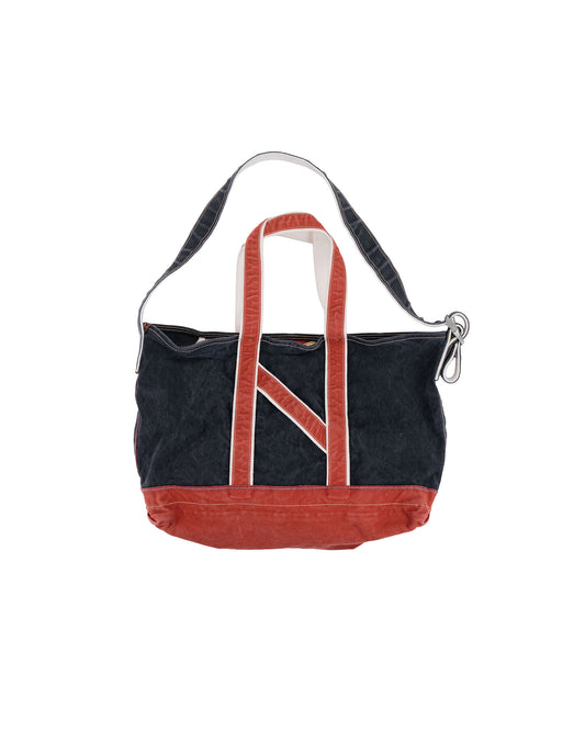 NICENESS L.Lesh Canvas Shoulder Bag Strap Black/Red