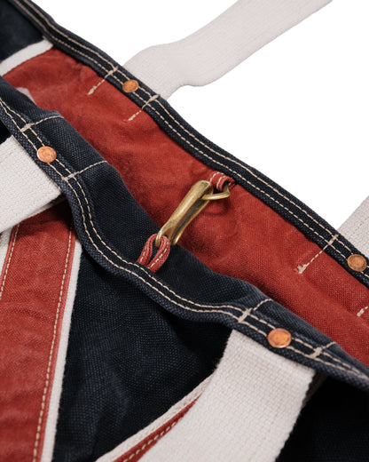 NICENESS L.Lesh Canvas Shoulder Bag Strap Black/Red