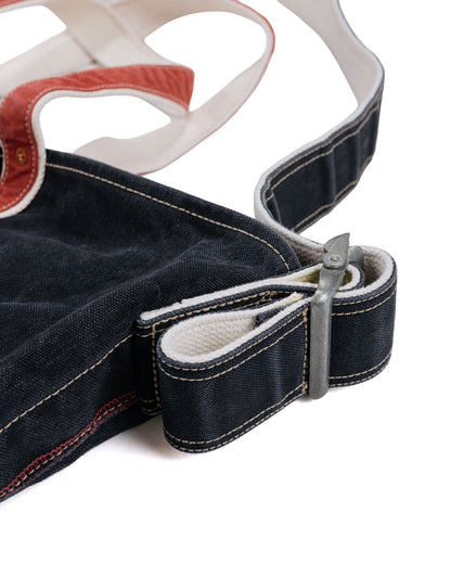 NICENESS L.Lesh Canvas Shoulder Bag Strap Black/Red