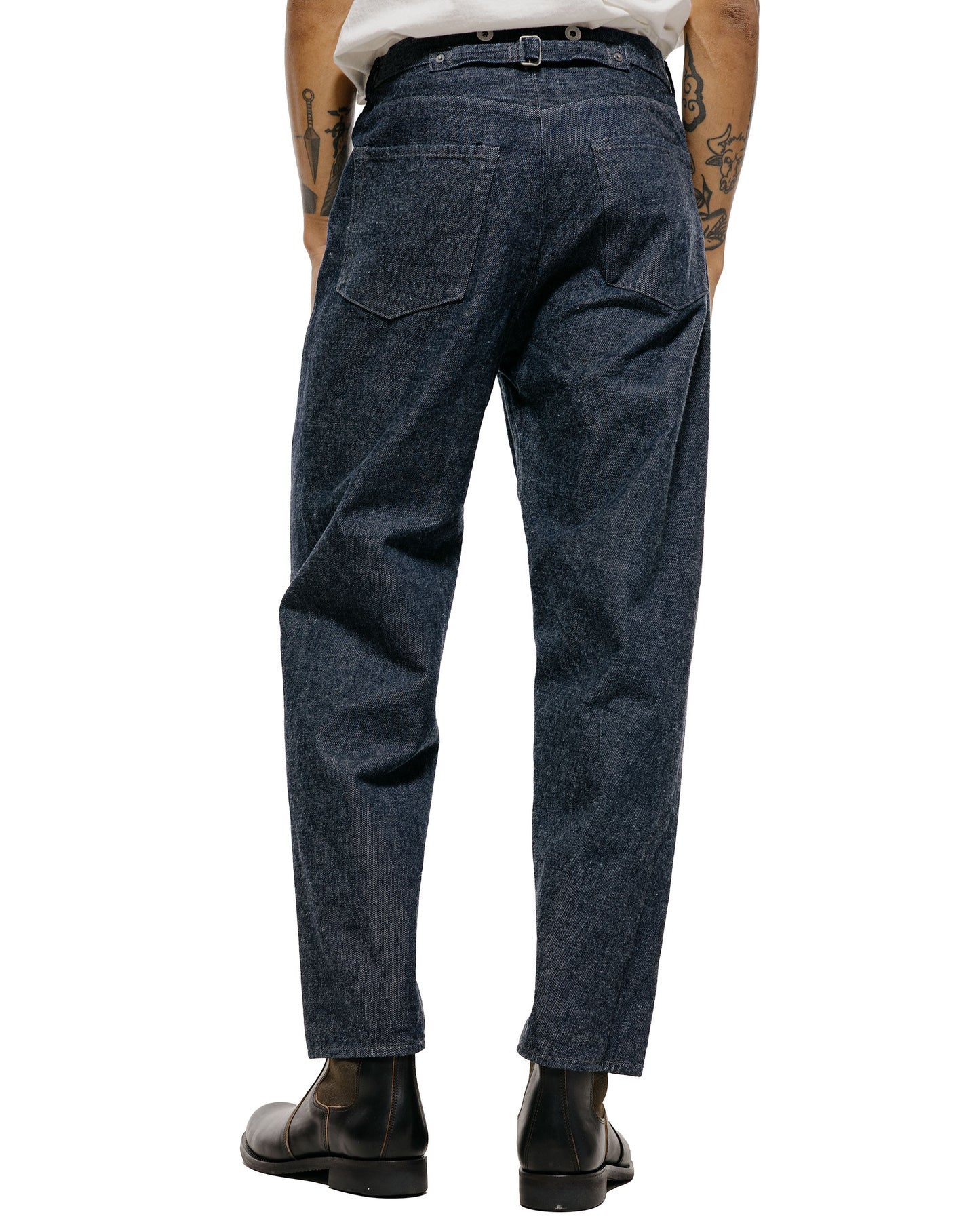 NICENESS Sharky Raw Denim Twist Jeans Indigo
