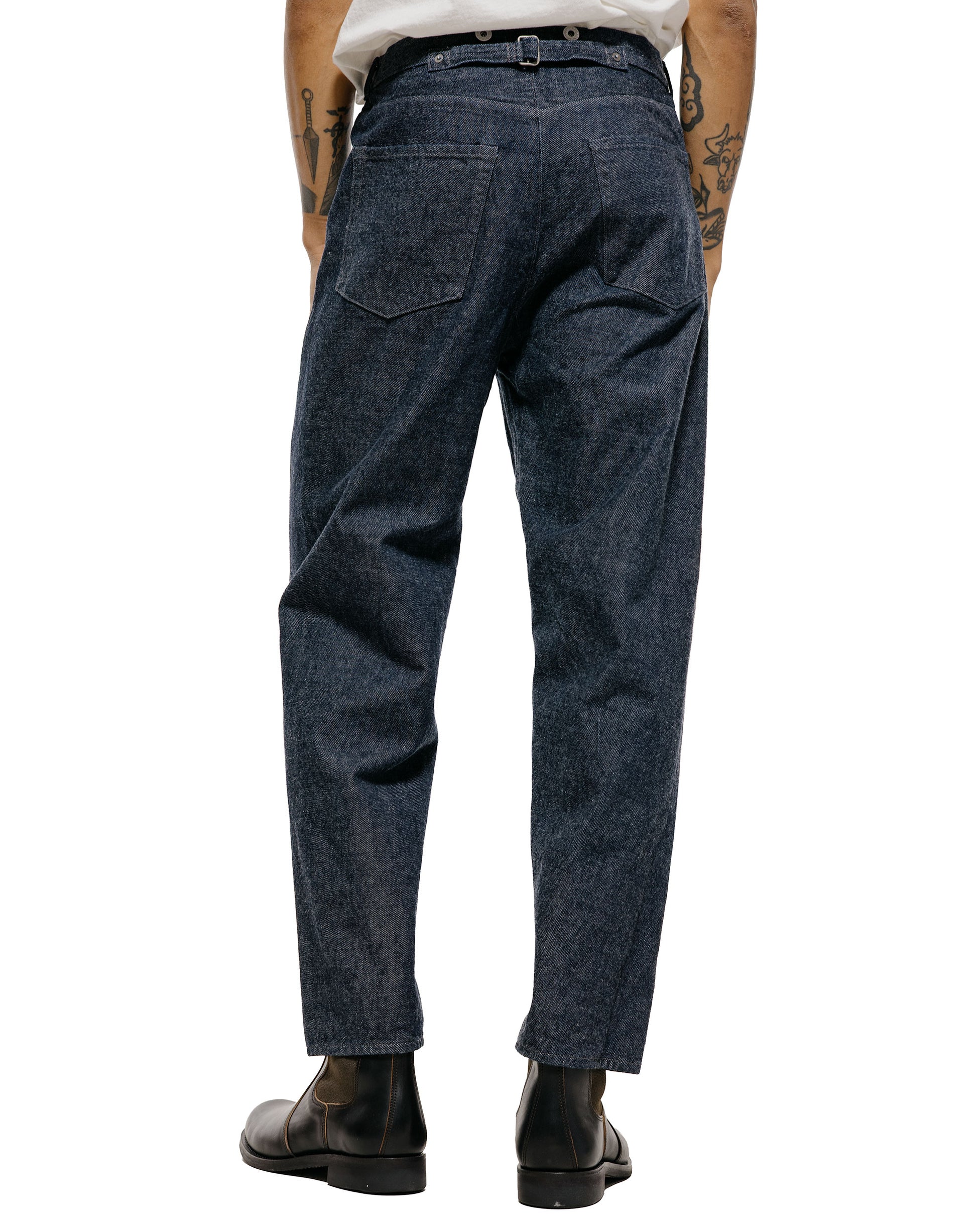 NICENESS Sharky Raw Denim Twist Jeans Indigo