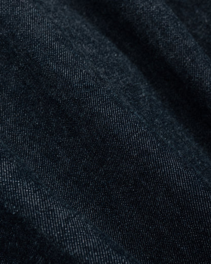 NICENESS Thornhill Raw Denim Tracker Jacket Indigo