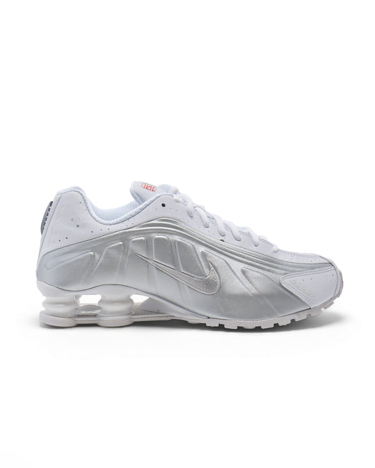 Nike Shox R4 White/Metallic Silver