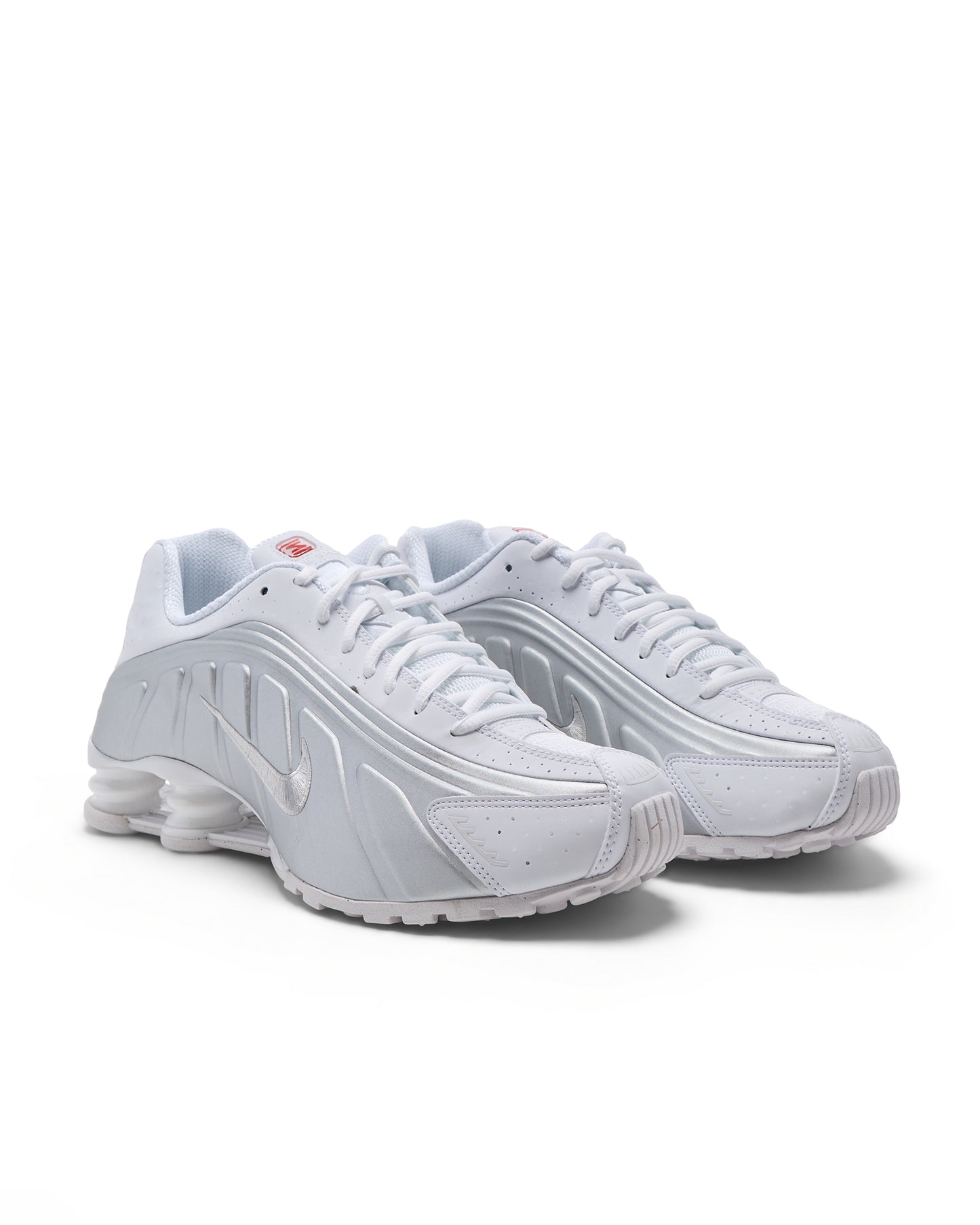 Nike Shox R4 White/Metallic Silver