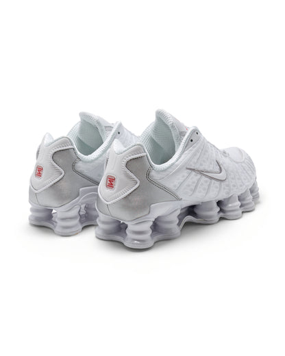 Nike Shox TL White/Metallic Silver
