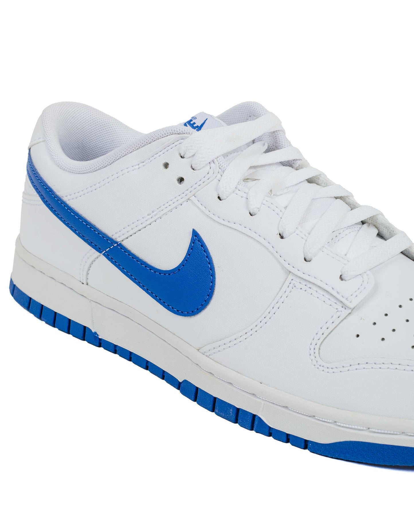 Nike Dunk Low Retro White/Hyper Royal Detail