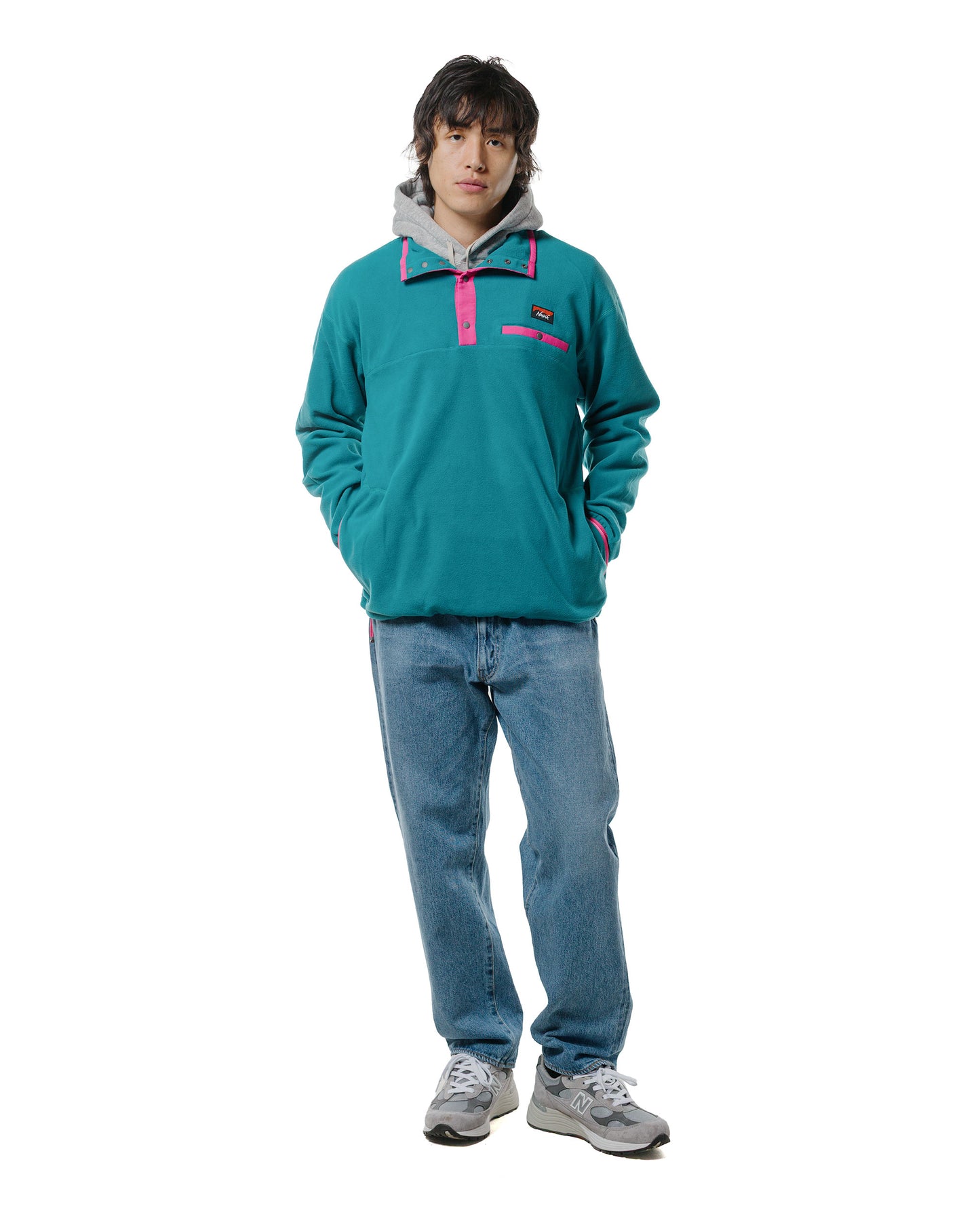 Nanga Air Warm Fleece Top Green