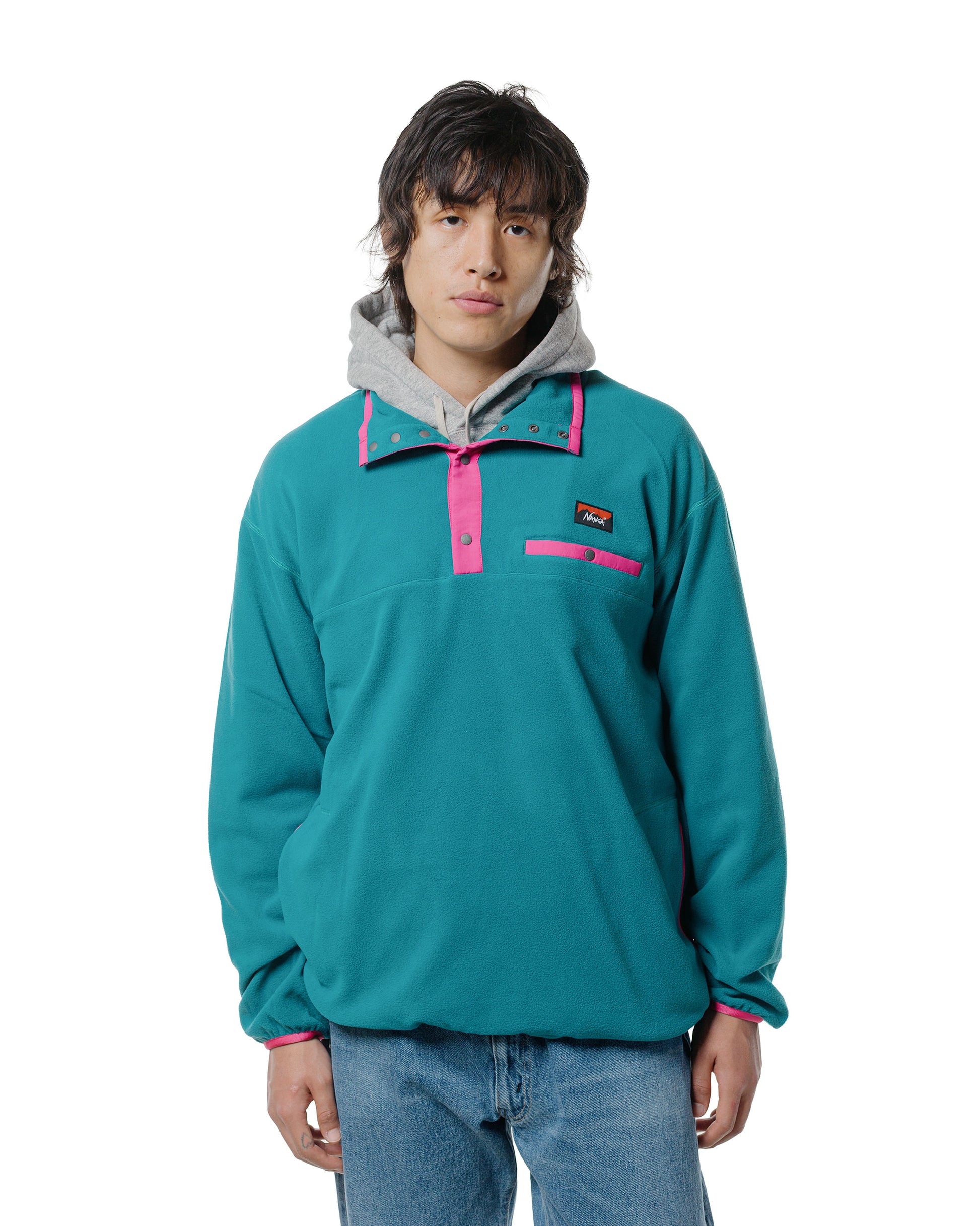 Nanga Air Warm Fleece Top Green