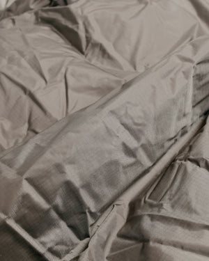 Nanga Aurora Down Jacket Ibuki Medium Grey fabric