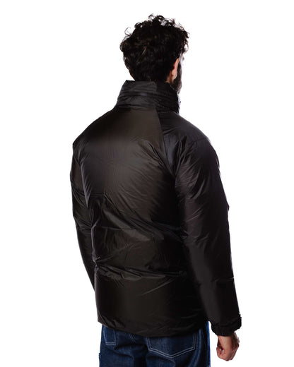 Nanga Aurora Light Down Jacket Black Model Rear