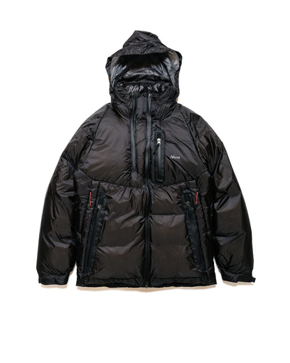 Nanga Aurora Light Stand Collar Down Jacket Black hood