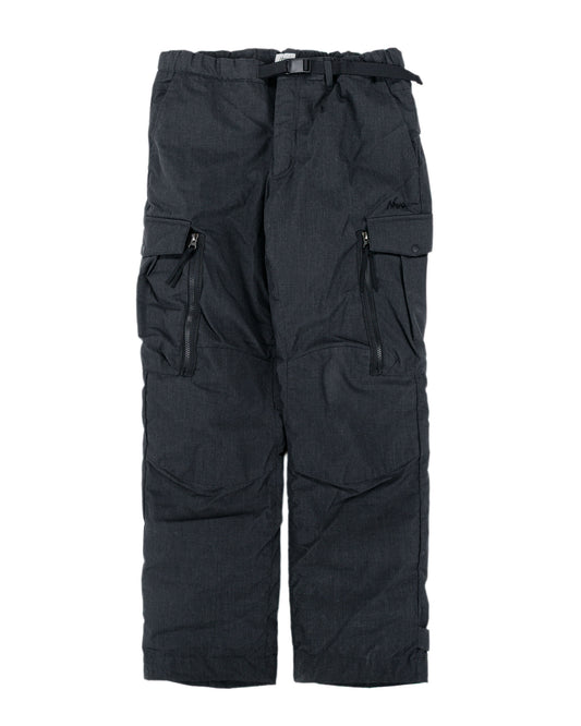 Nanga Hinoc Down Pants Charcoal