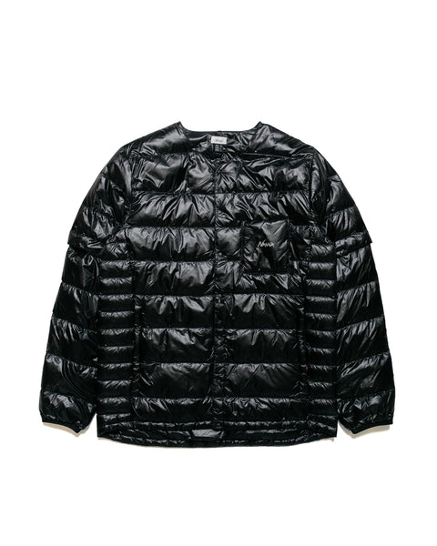 GANCRAFT x NANGA INNER DOWN JACKET【BLACK NangaInnerDownCardiganDetachab