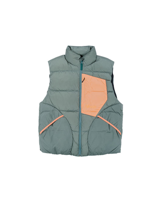 Nanga Mazeno Ridge Vest Light Green