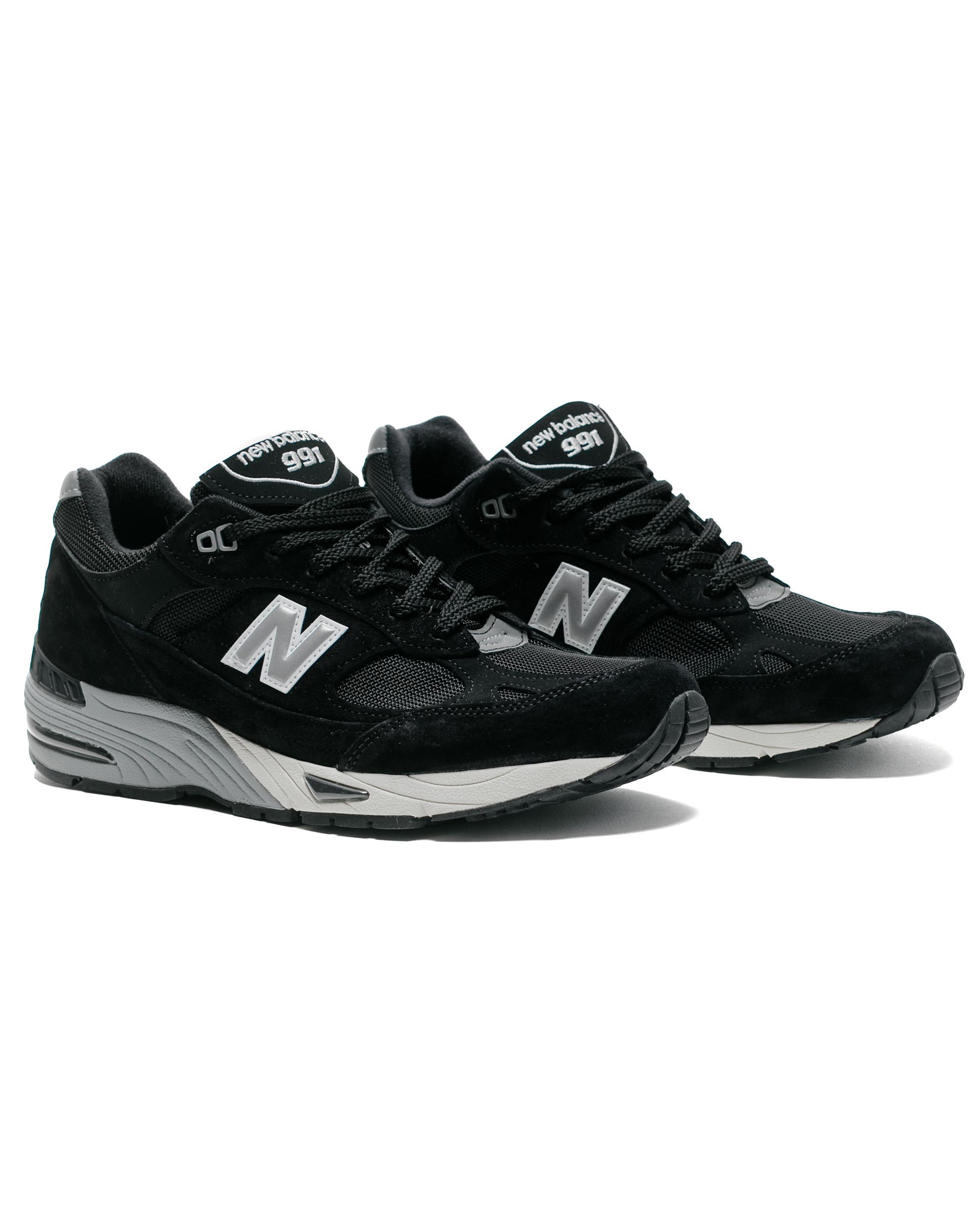 New Balance M991EKS Black & Silver Side