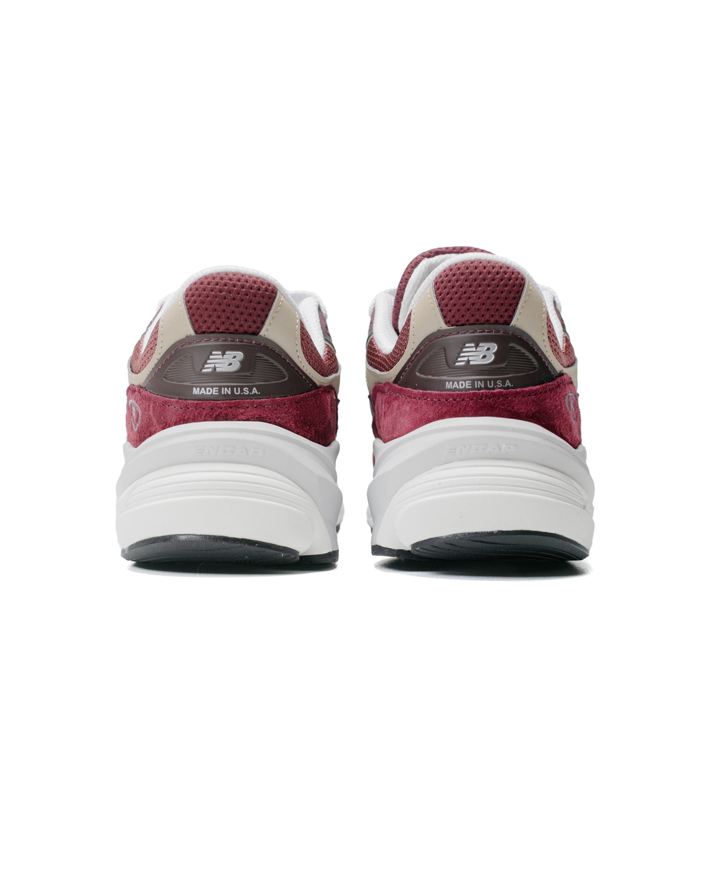 New Balance U990BT6 BurgundyTan BAck