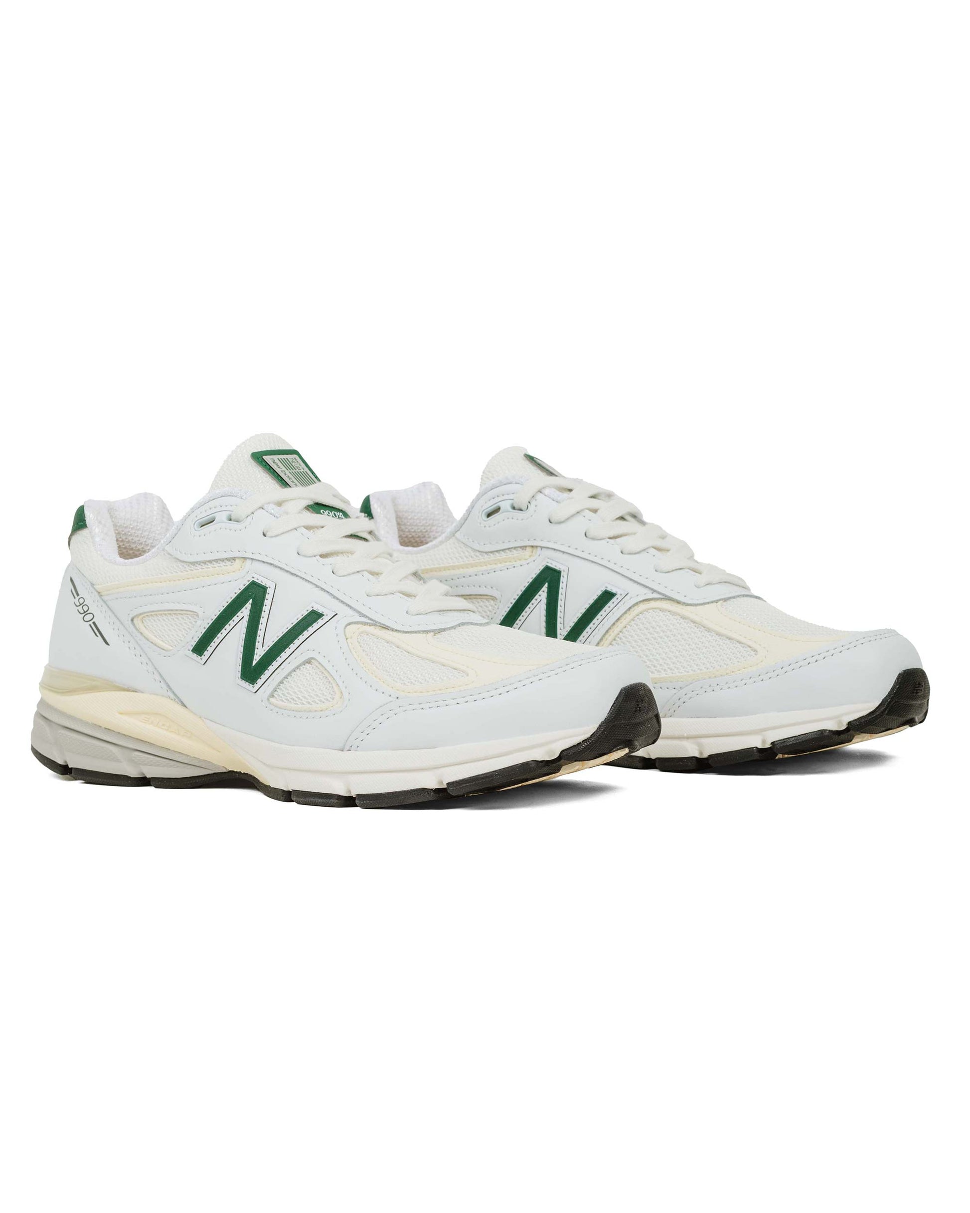 New Balance U990TC4 WhiteGreen Side