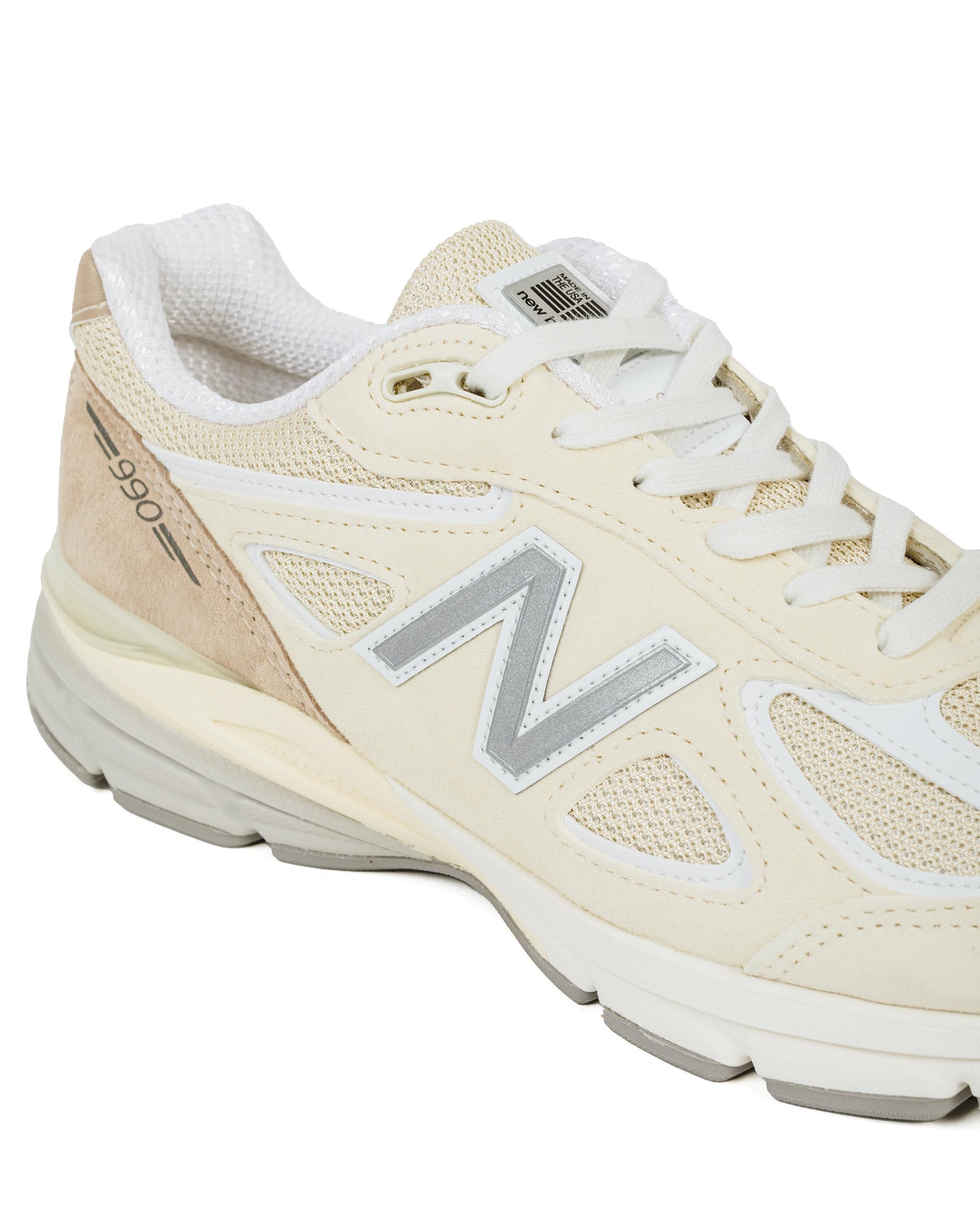 New Balance U990TE4 Cream Detail