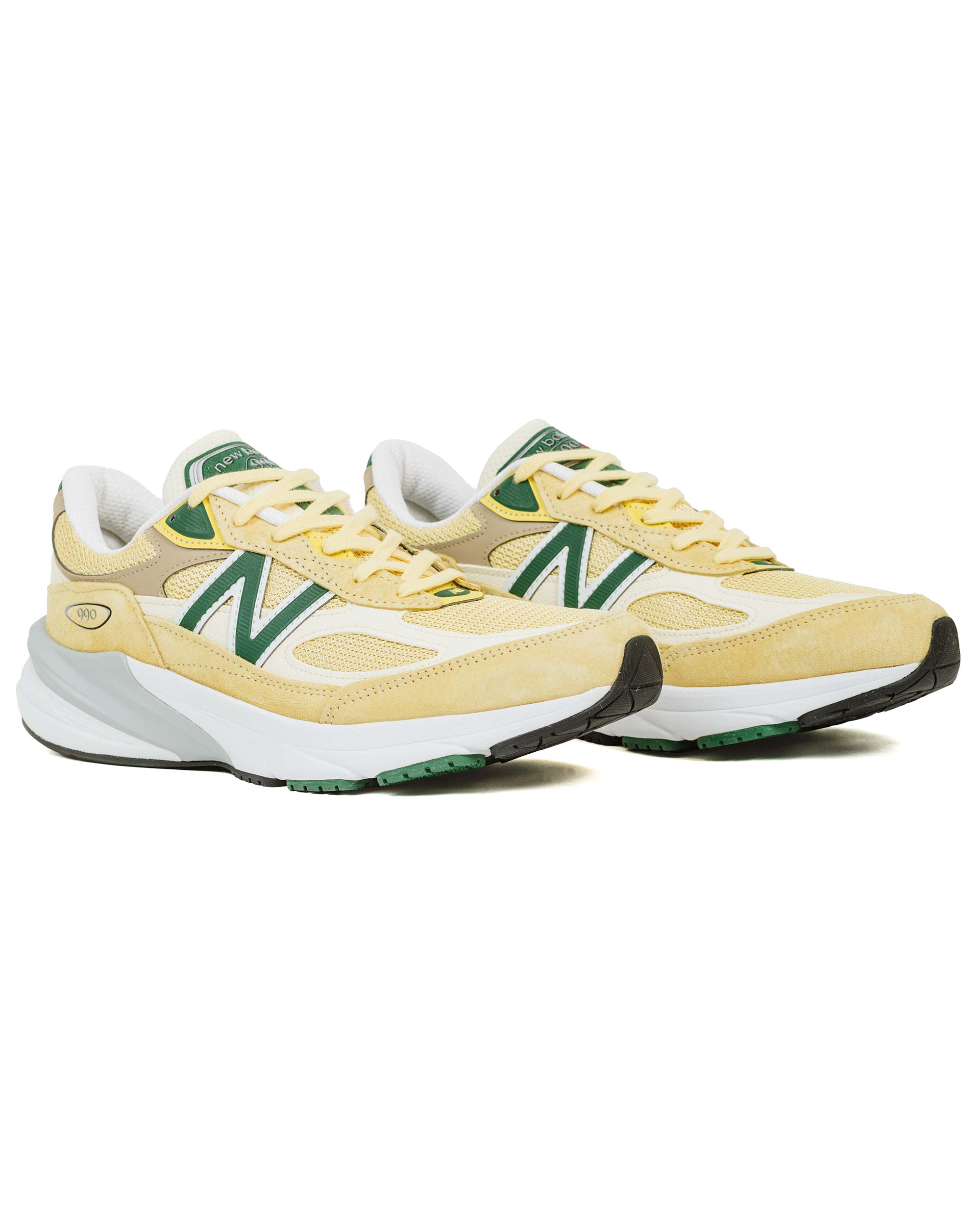 靴 New Balance U990TE6 YELLOW New Balance U990TE6 Sulfur/Green