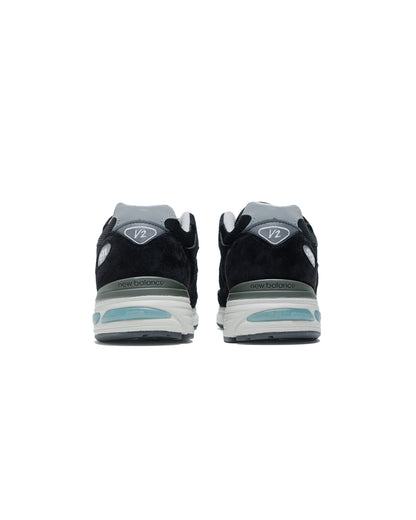 New Balance U991BK2 Black/Smoked Pearl back