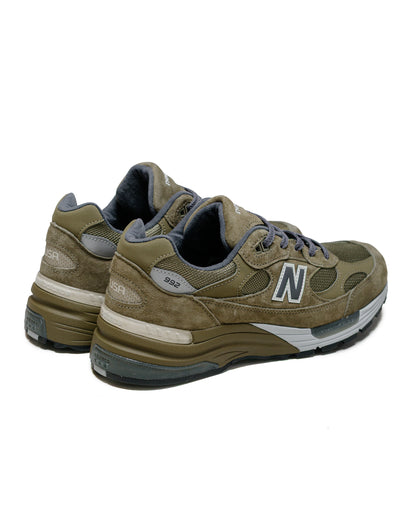 New Balance U992GL Dark Camo/Covert Green/Aluminum Grey