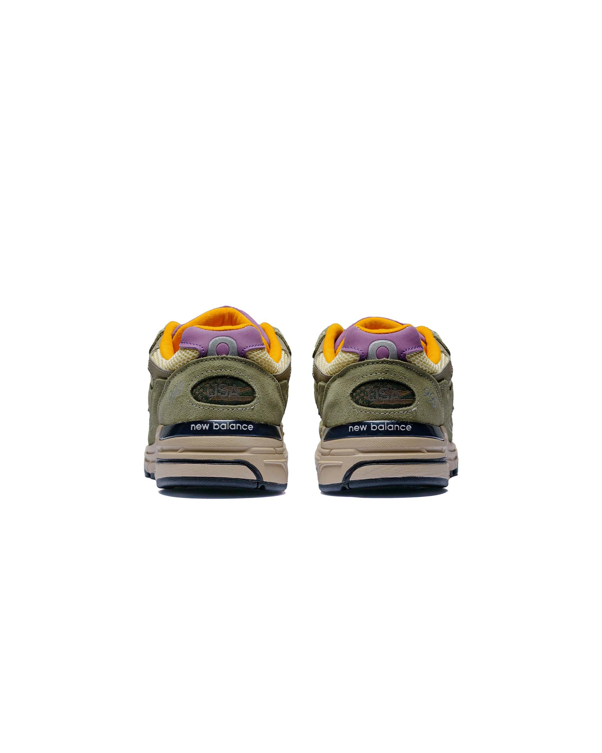 New Balance U993OL 'Olive Leaf' back