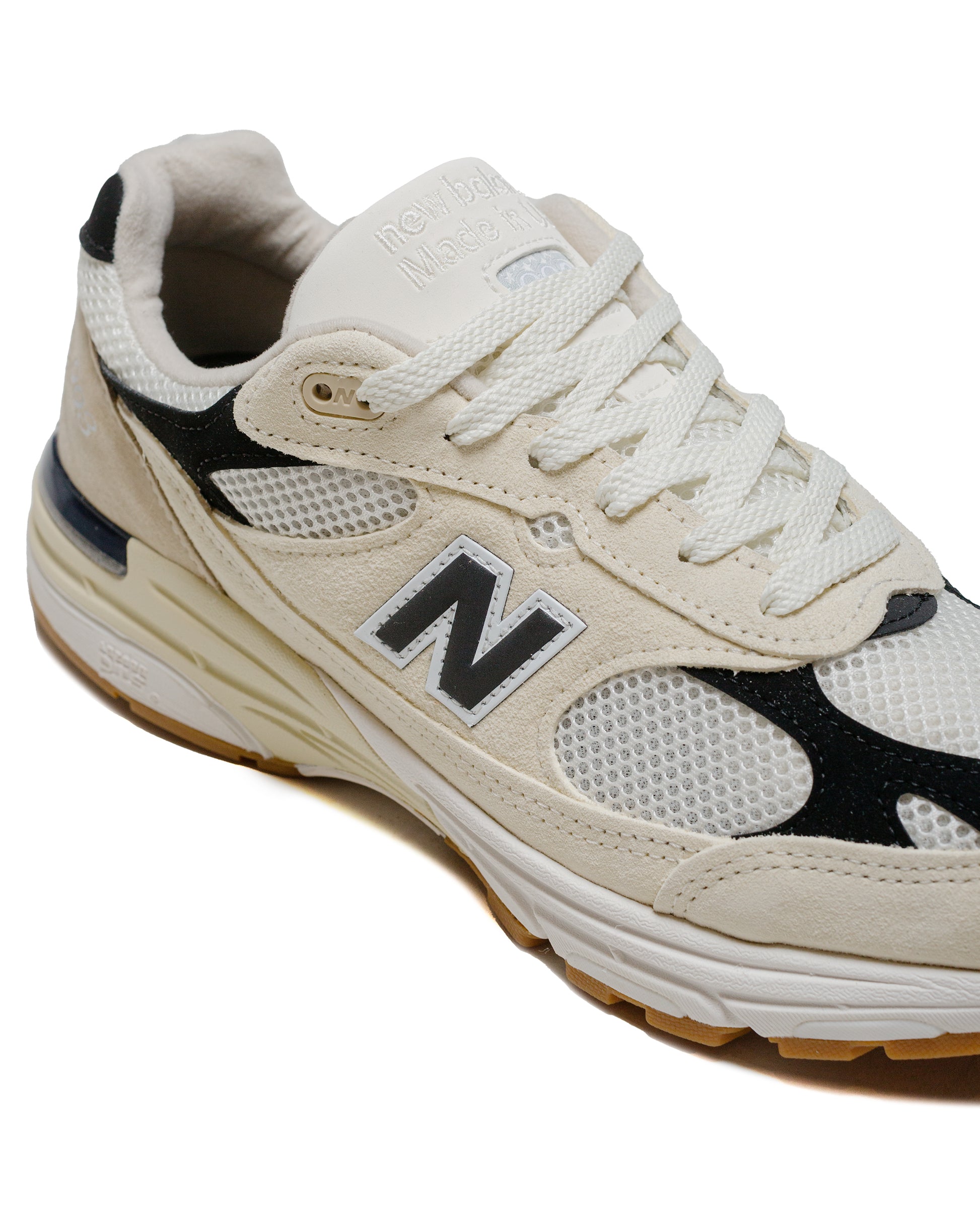 New Balance U993WS Sea Salt Black close