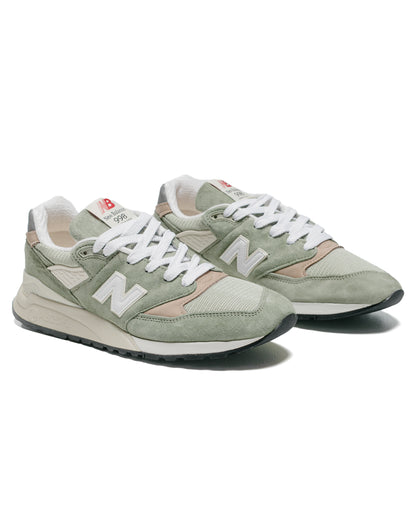 New Balance U998GT Olive Incense Side