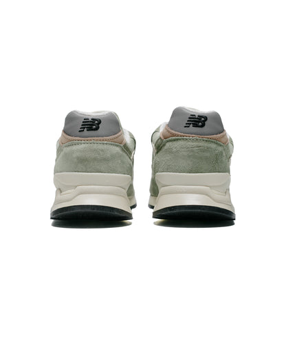 New Balance U998GT Olive Incense Back