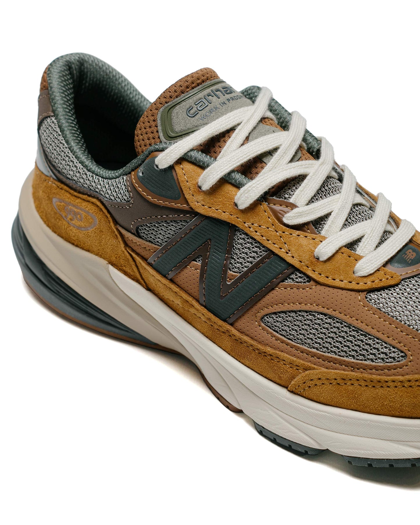 New Balance x Carhartt W.I.P. M990CH6 Workwear/Sea Salt Close