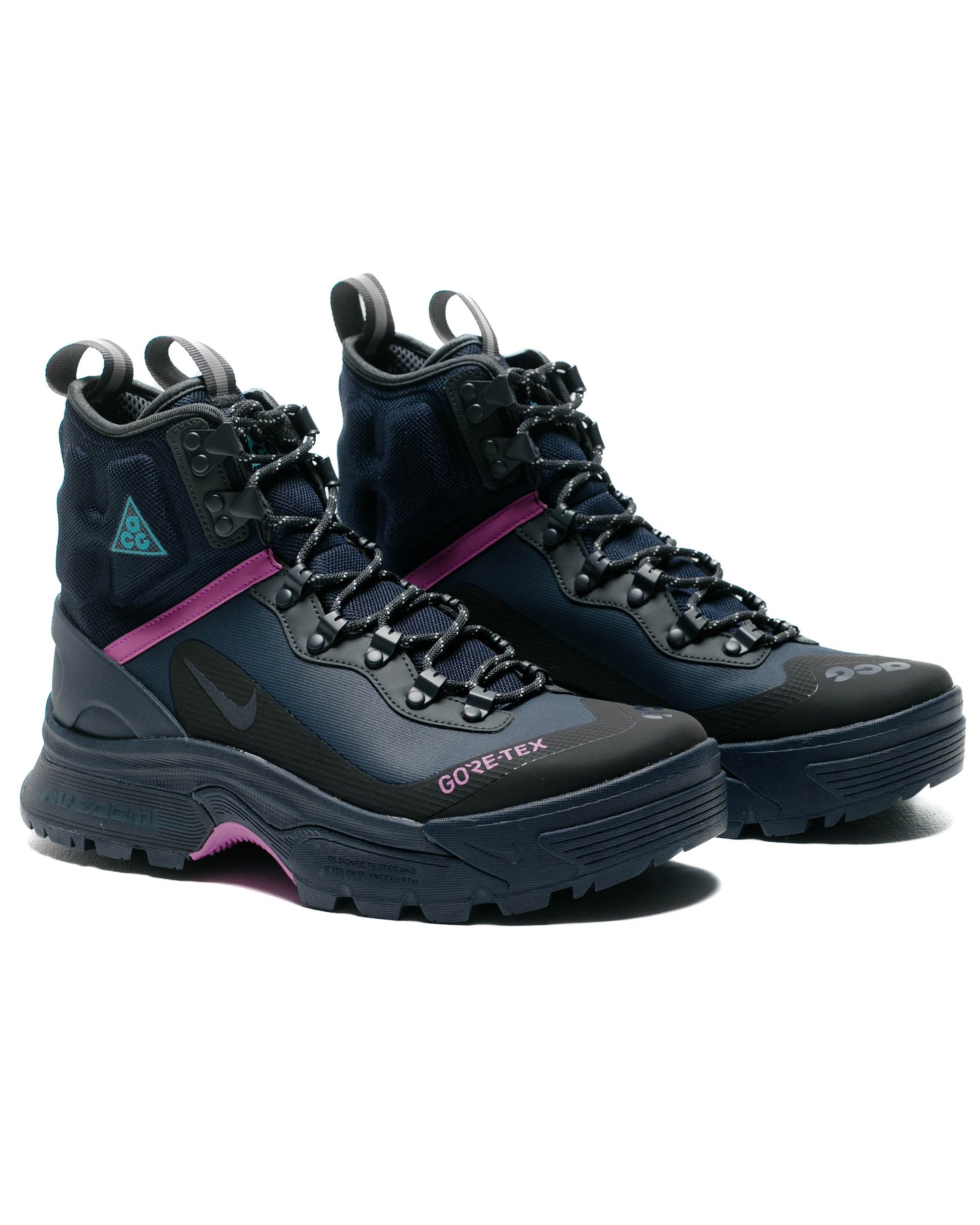 Nike ACG Air Zoom Gaiadome GORE-TEX Obsidian/Teal Nebula Side