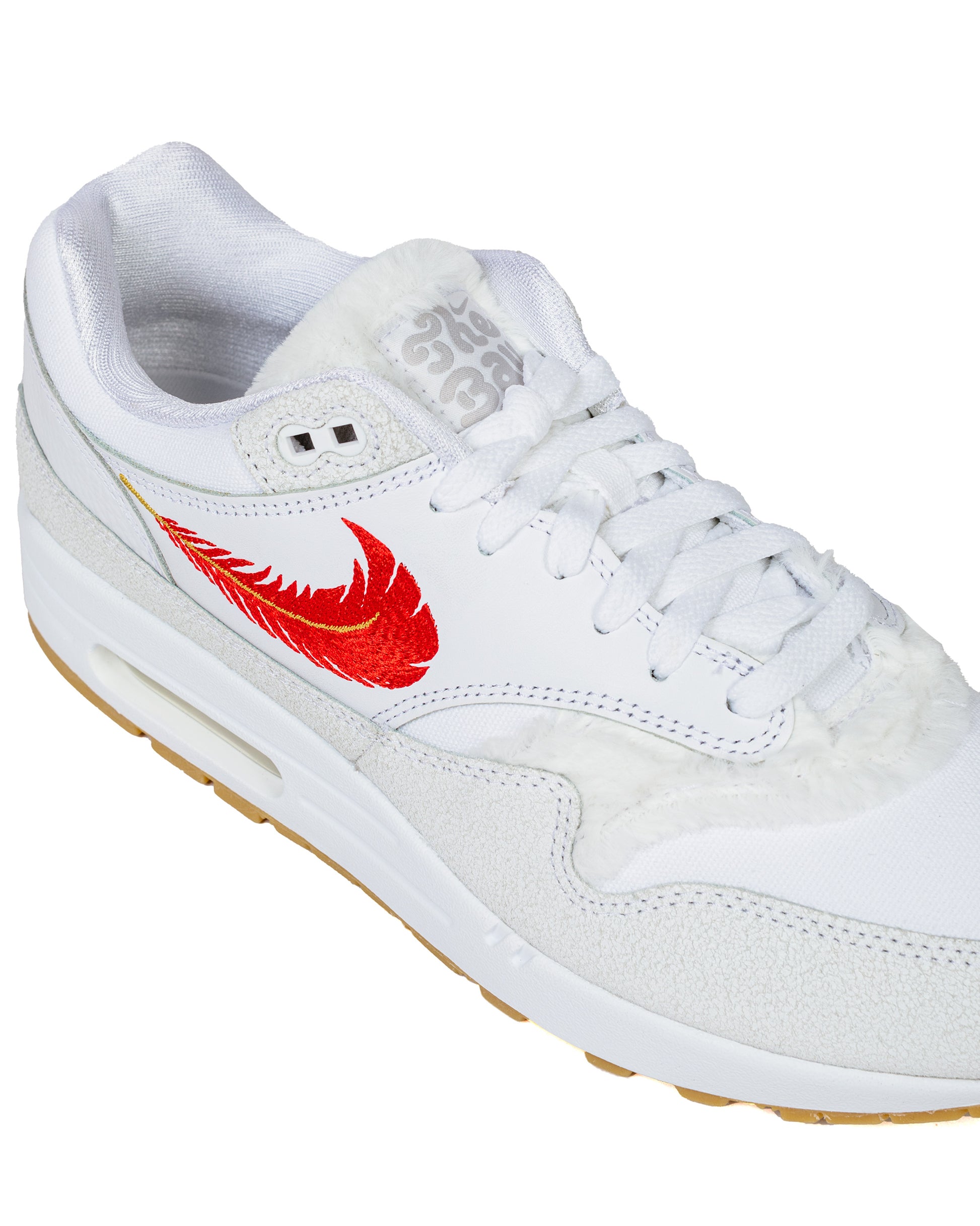 Nike Air Max 1 PRM White/University Red 'The Bay' Detail